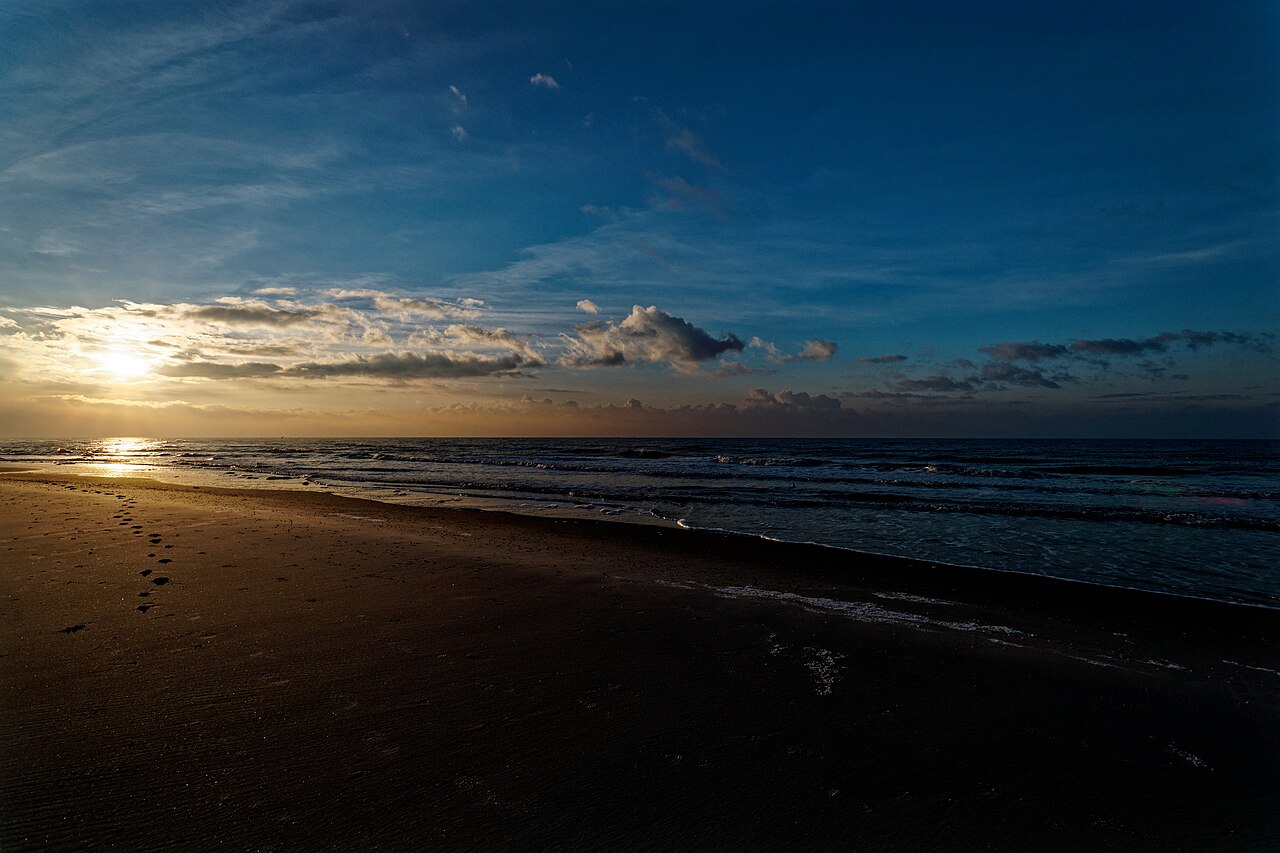 Weids Noordzeestrand op Texel